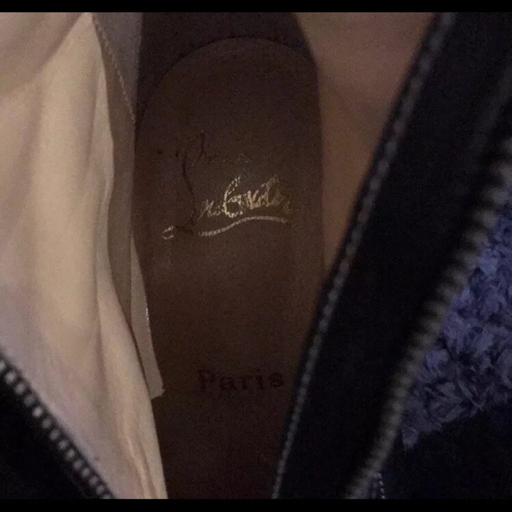 🛑SOLD🛑 Authentic Christian Louboutin Calf Boots - Picture 4 of 6
